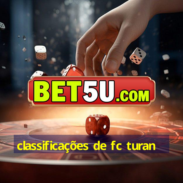 classificações de fc turan